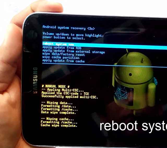 Hard reset Samsung Galaxy Tab, Tab 2, Tab 3 y Tab 4