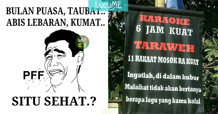 10 Meme Bulan Puasa Ini Nyentilnya Jleb Kamu Ban Nggak Lucu