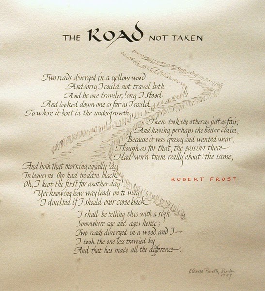 Robert frost the road not taken poem - professionalgulu