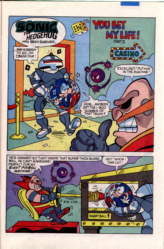 Read online Sonic The Hedgehog comic -  Issue #1 - 21