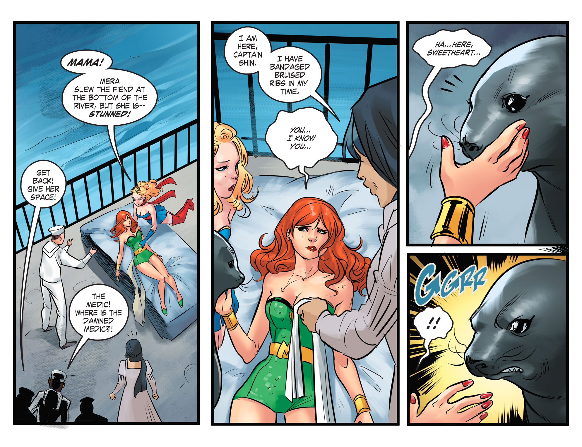 Read online DC Comics: Bombshells comic -  Issue #27 - 6