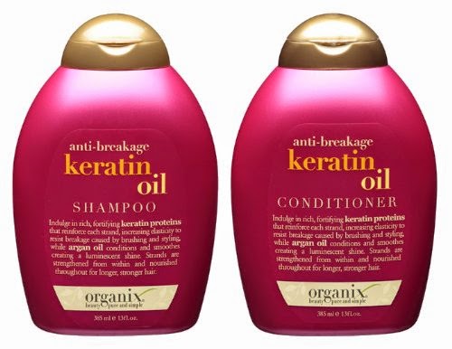 Kreyola's Journeys: Review: OGX Shampoo and Conditioner Anti-Breakage Keratin