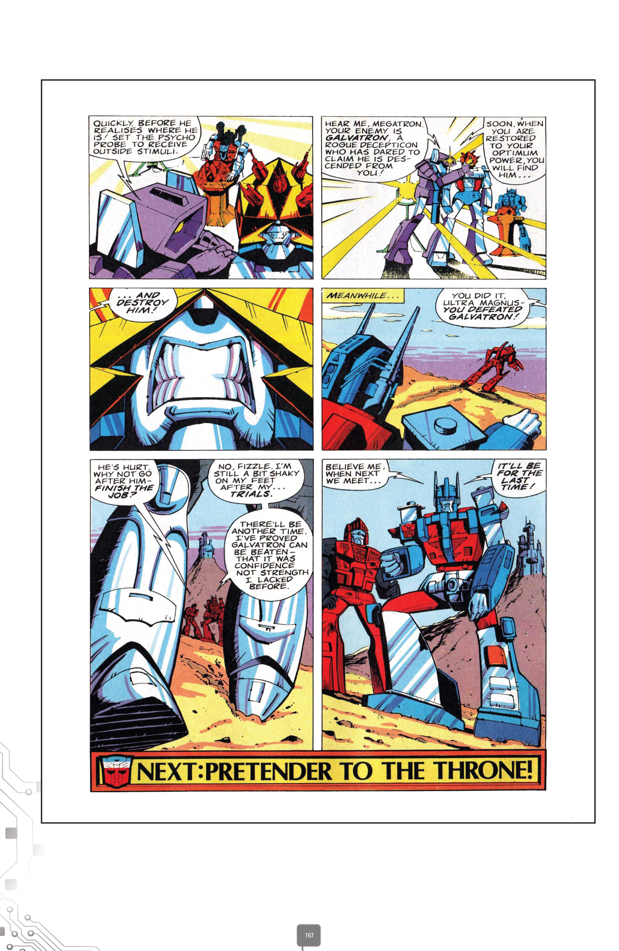 Read online The Transformers Classics UK comic - Issue # TPB 5 - 167