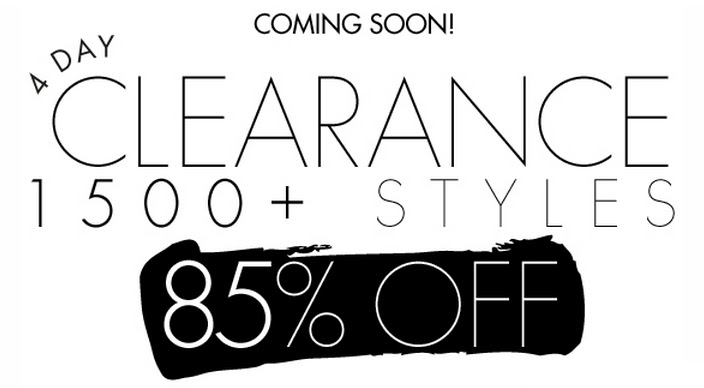 THE OUTNET 85% off clearance sale