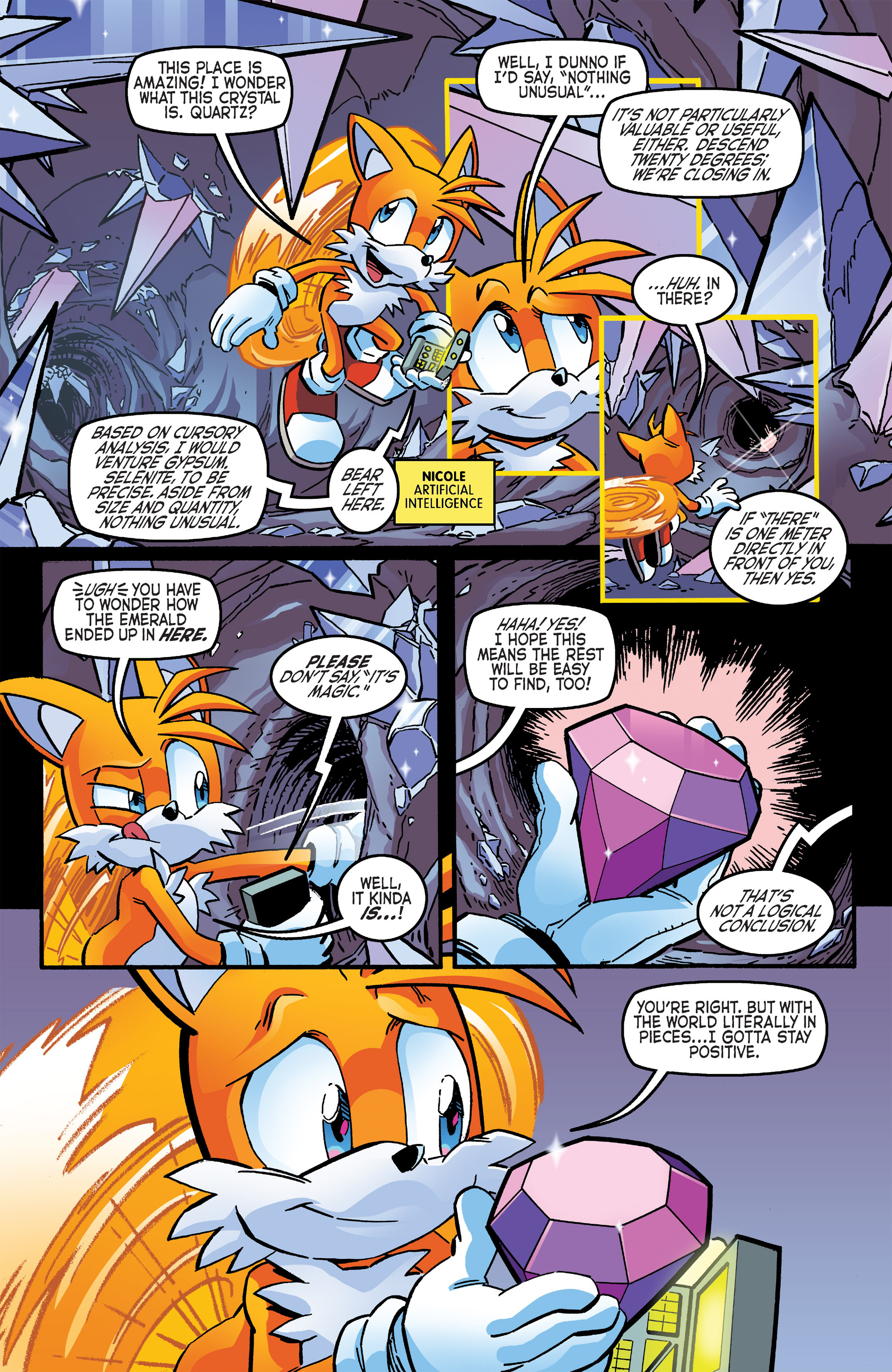 Read online Sonic The Hedgehog comic -  Issue #261 - 21