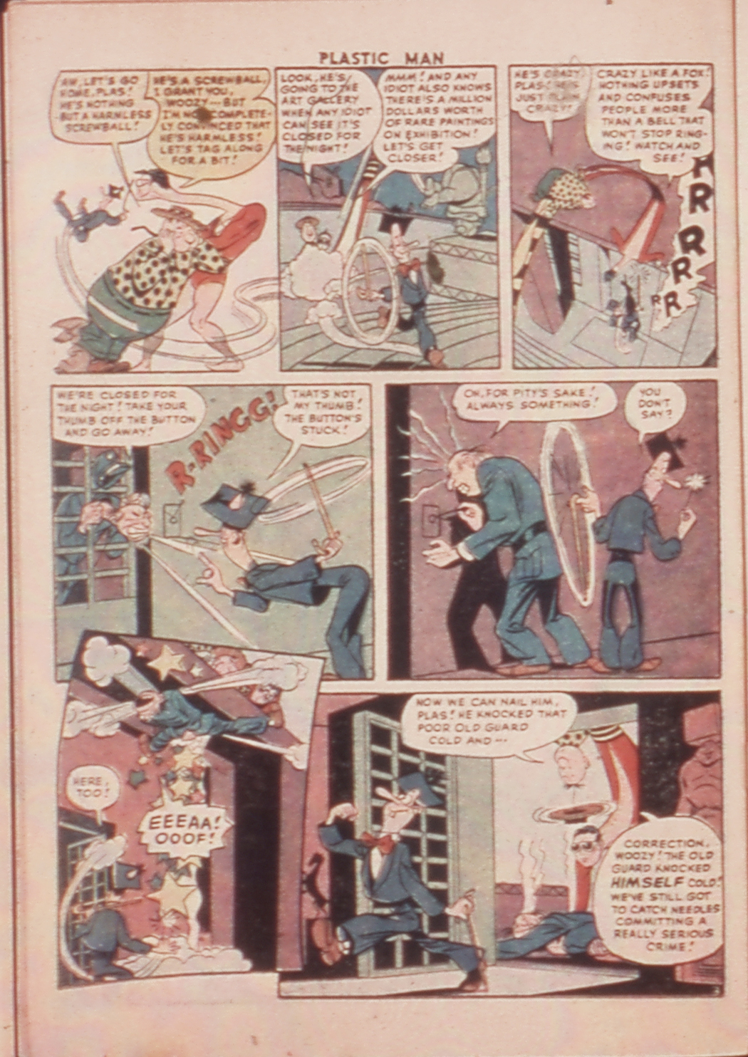 Read online Plastic Man (1943) comic -  Issue #59 - 24