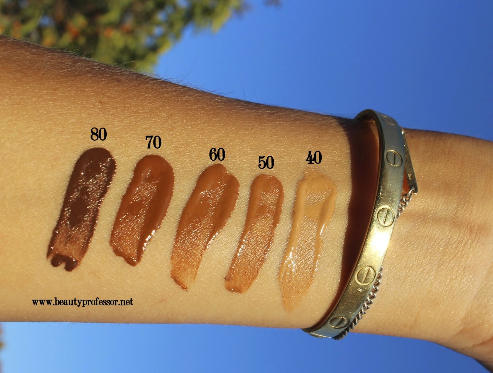 By Terry Cover ExpertSwatches of ALL Shade Options - Beauty Professor