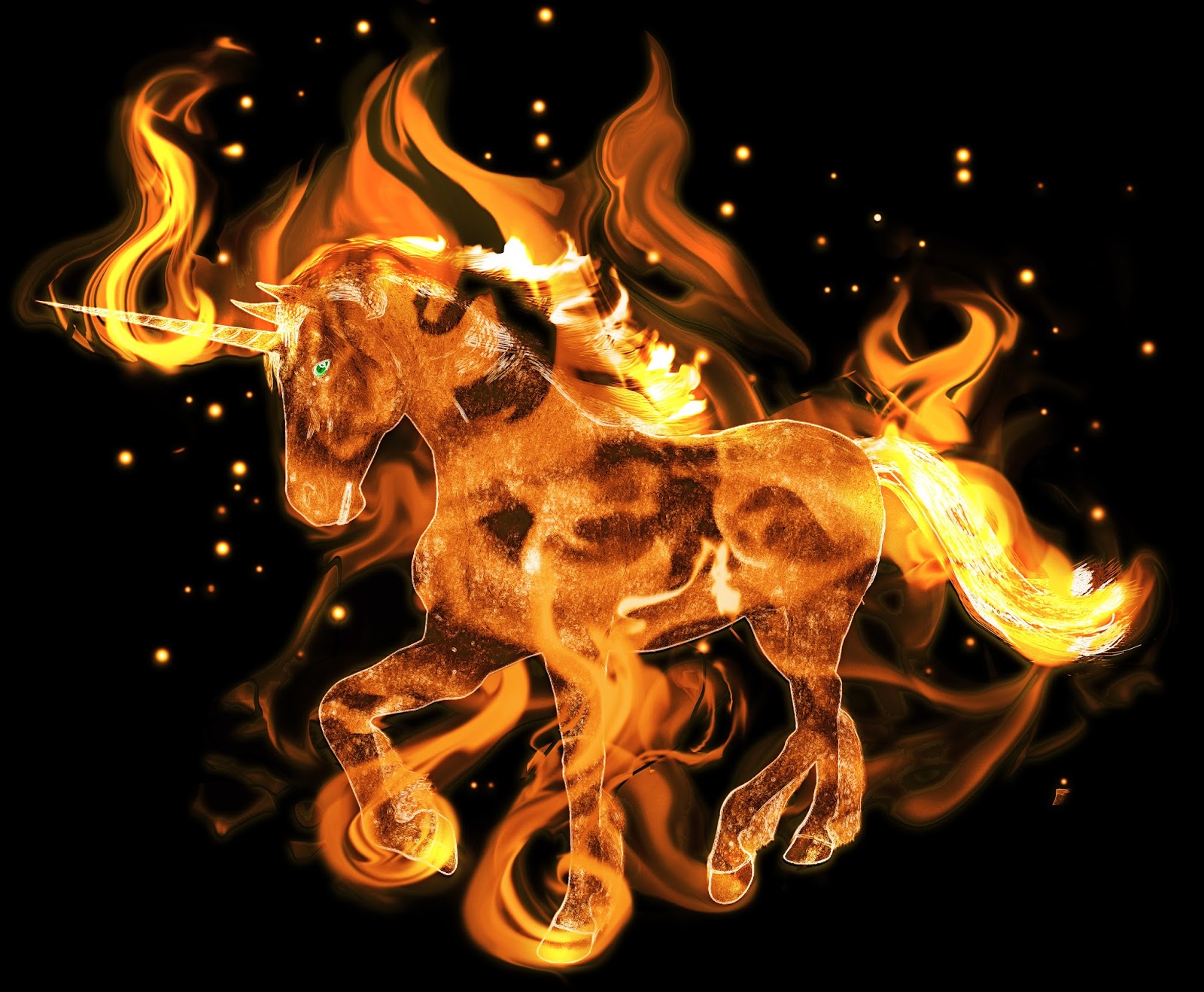 Гороскоп льва лошади. Огненный Единорог. Огненная лошадь. Единорог огня. Лошадь из огня.