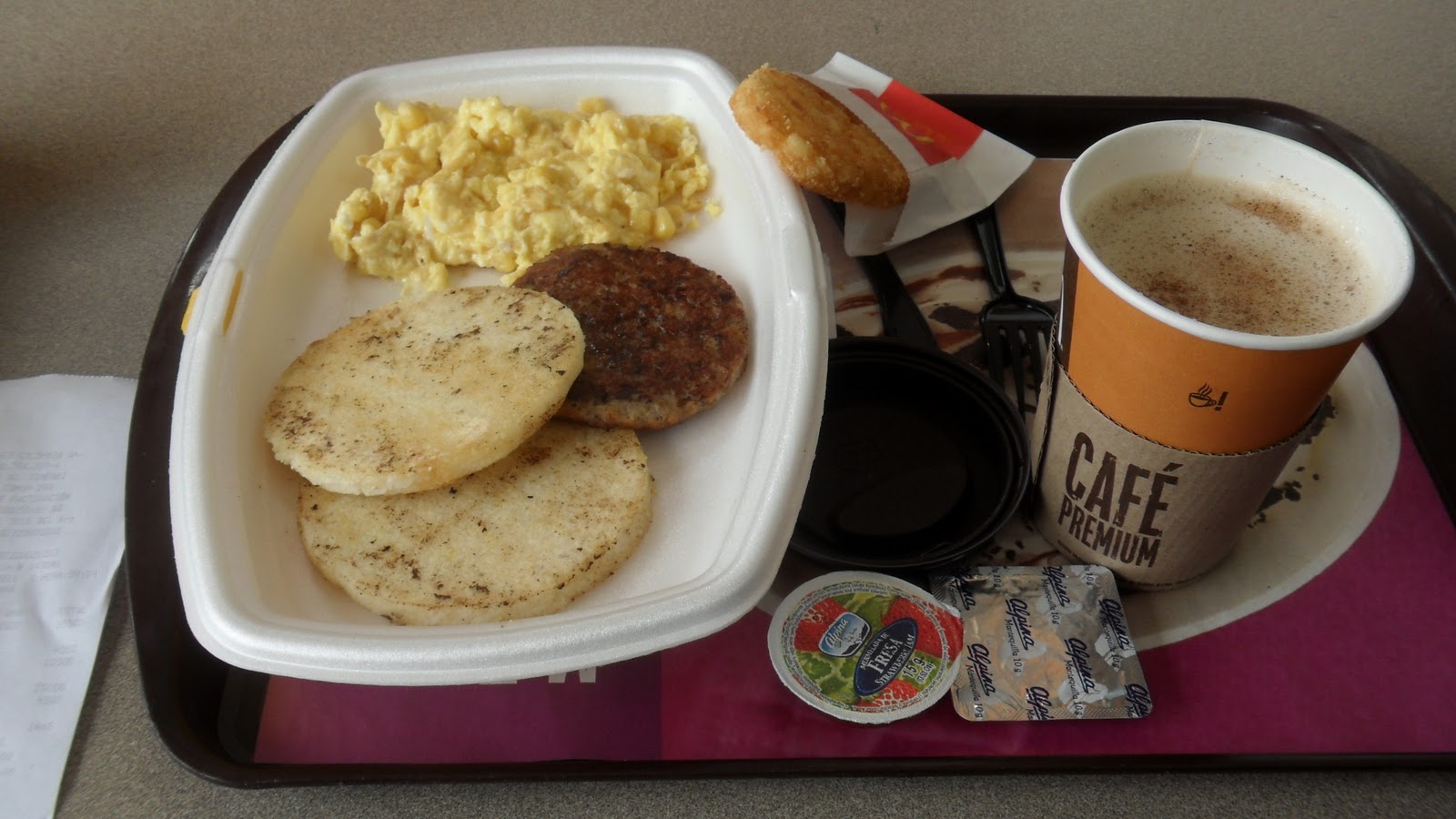 McDonald's Around the World McCriollo Breakfast Bogota Colombia