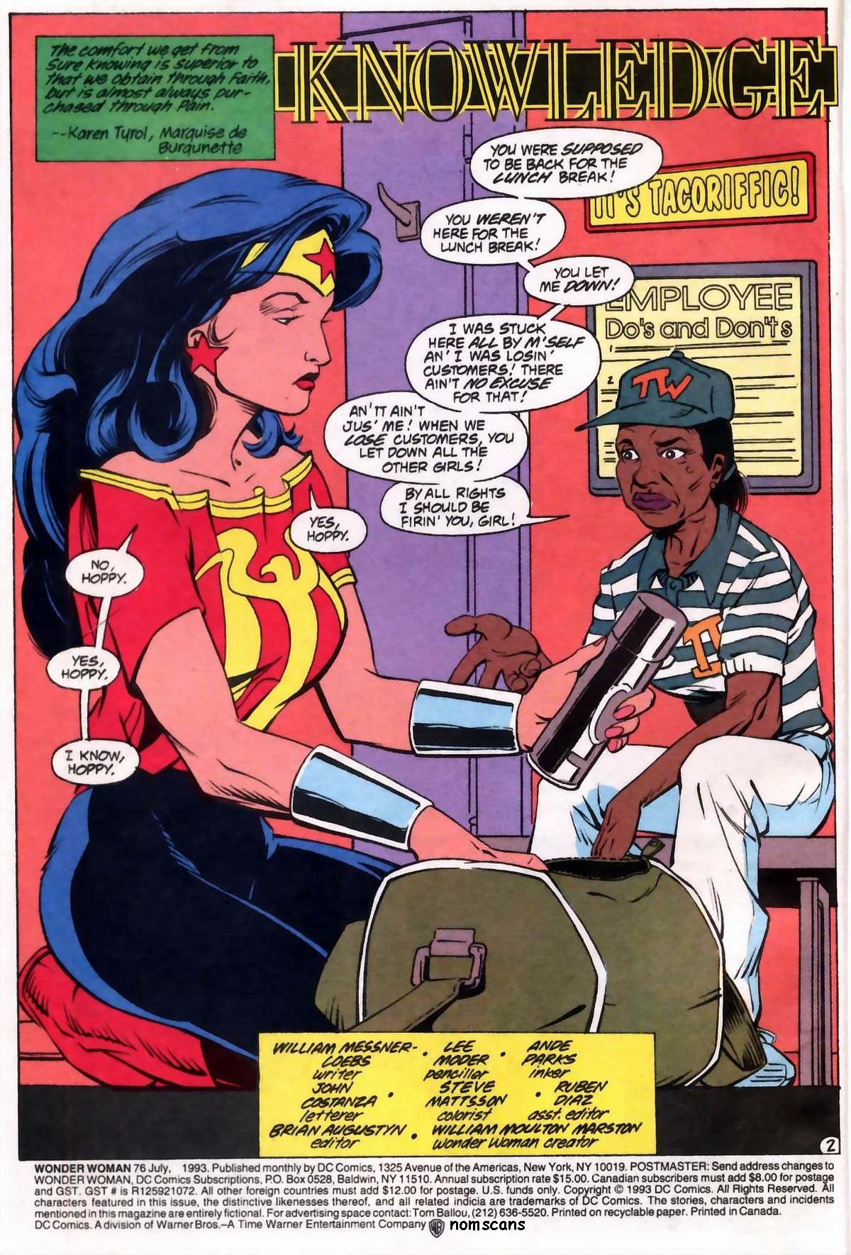 Wonder Woman (1987) 76 Page 2
