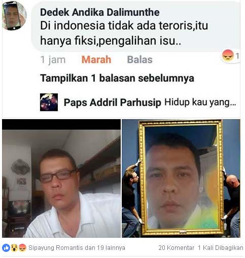 Status Dedek di facebook yang membuat dirinya diperiksa polisi Status Dedek di facebook yang membuat dirinya diperiksa polisi