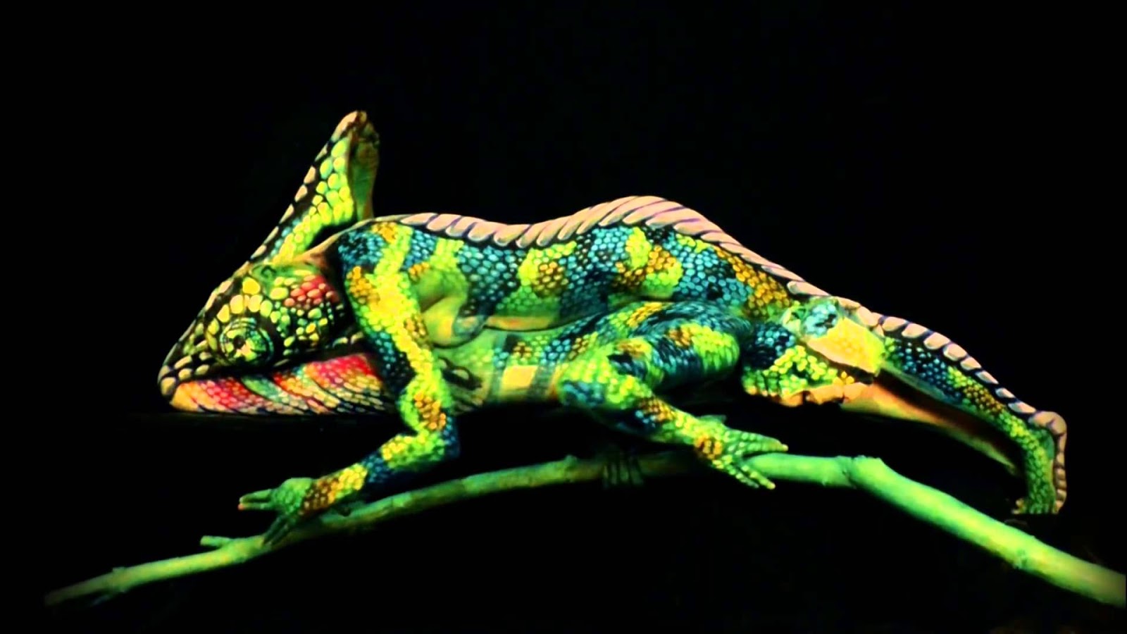 Best body paint pictures Body paint animals part 01
