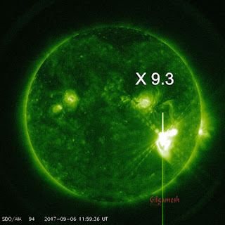 ACTIVIDAD SOLAR - Tormenta Solar Categoría X2 - ALERTA NOAA 6