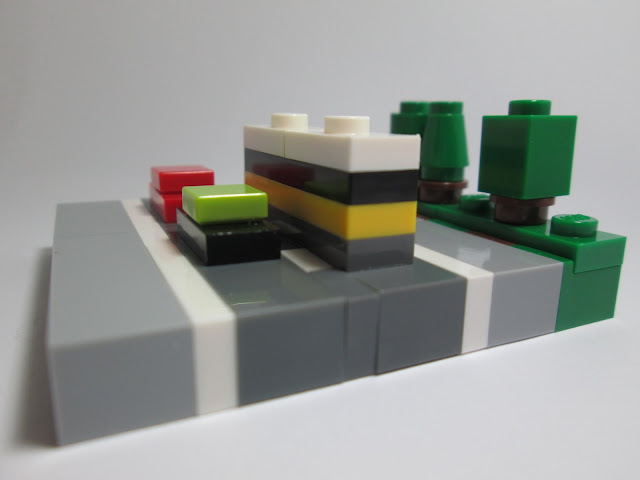MOC LEGO Trânsito micro escala