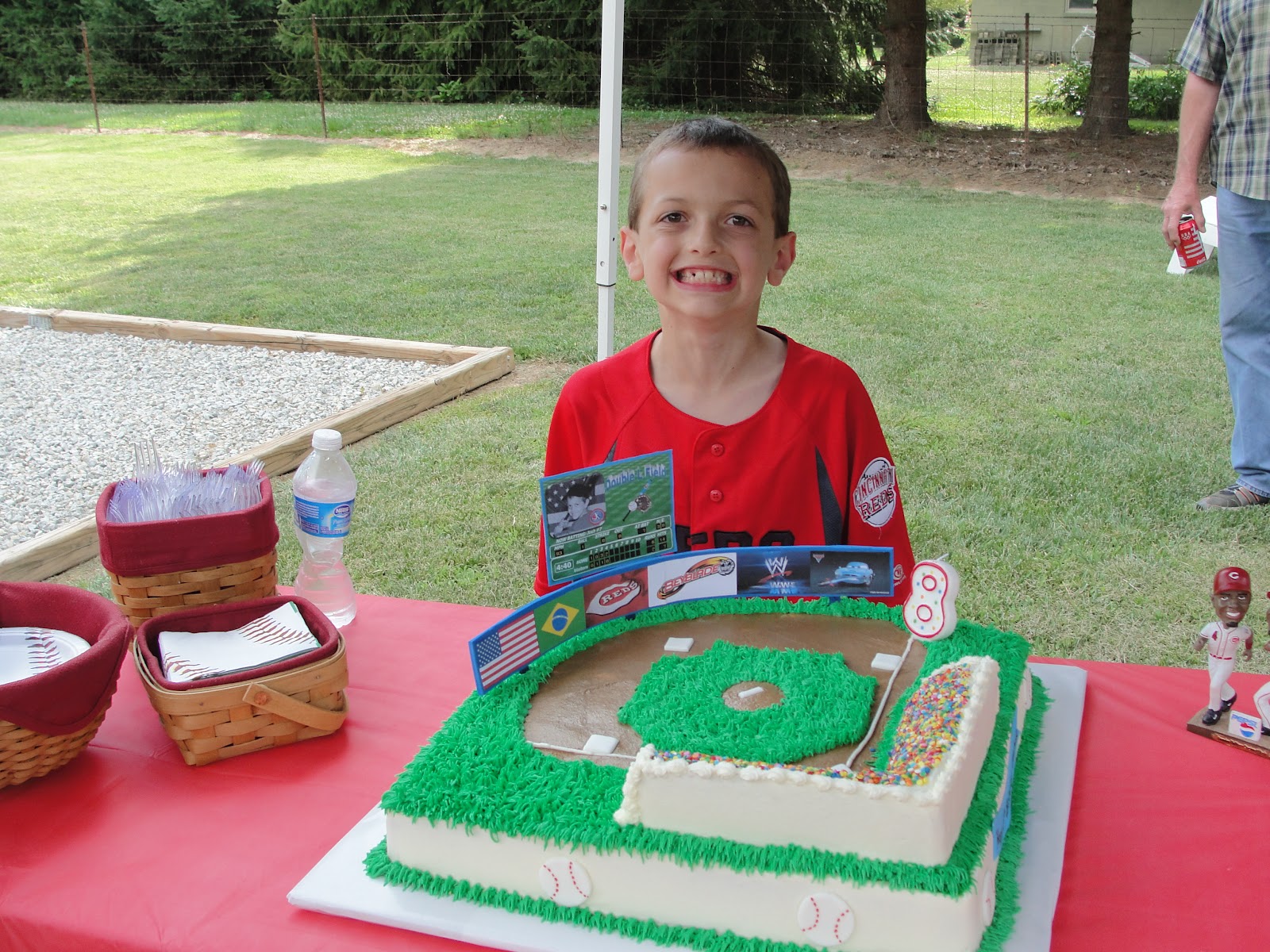 Bia Josh s Mom Baseball Field Cake