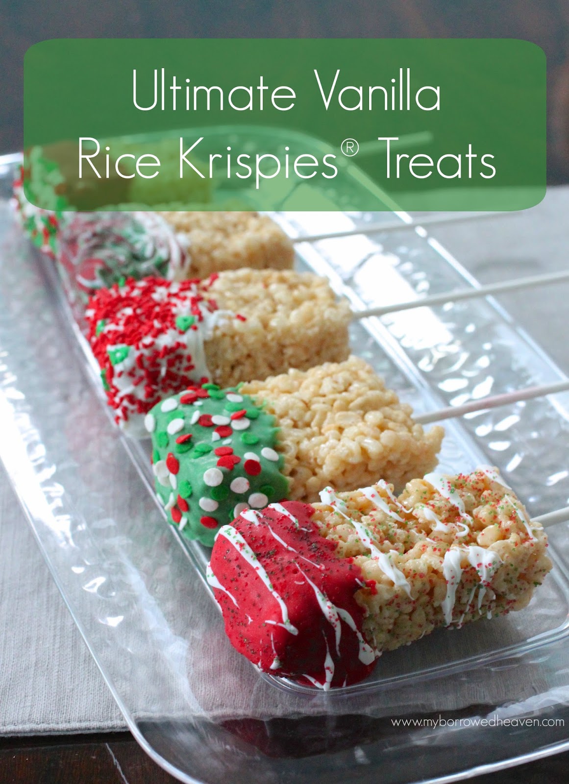 borrowed heaven Ultimate Vanilla Rice Krispies® Treats