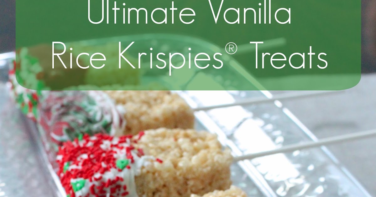 borrowed heaven Ultimate Vanilla Rice Krispies® Treats
