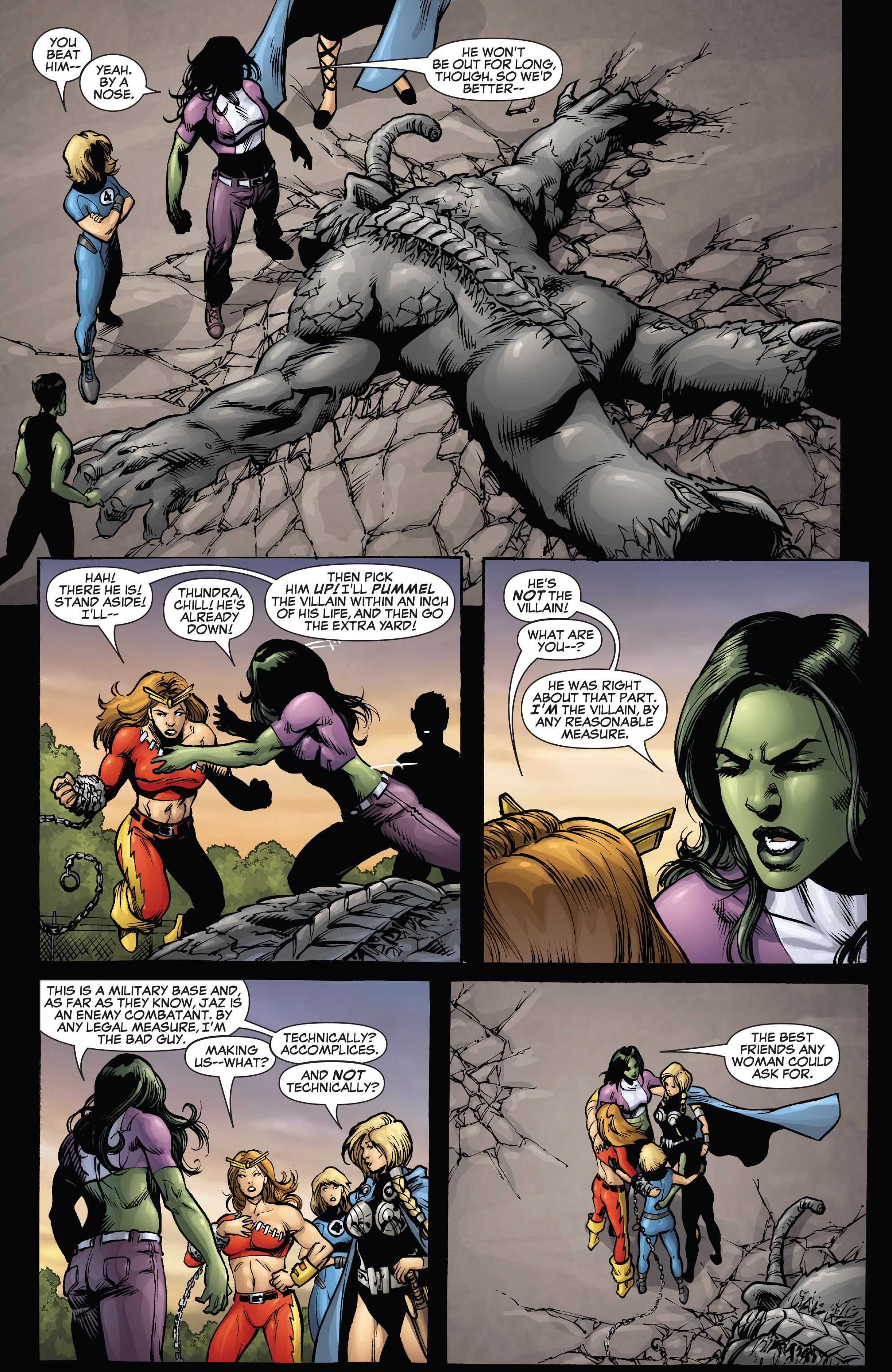 Read online She-Hulk (2005) comic -  Issue #38 - 32