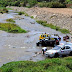 Trujillanos lavan su ropa en el río Moche por desabastecimiento de agua