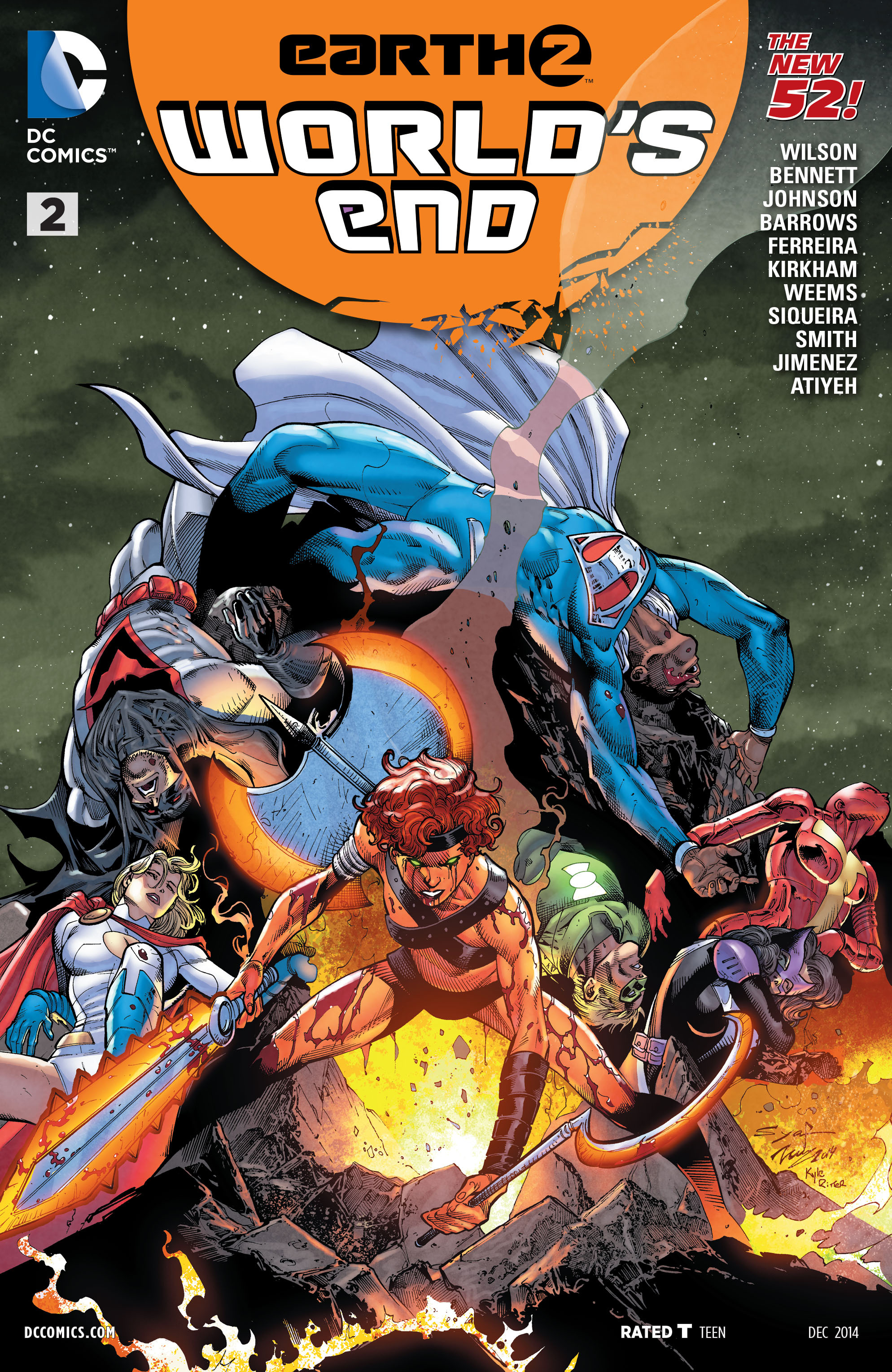 Read online Earth 2: World's End comic -  Issue #2 - 1