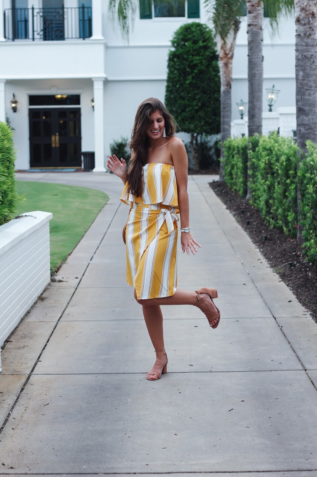 Yellow Fashion Two-Piece for Your Vacation Less Than $20