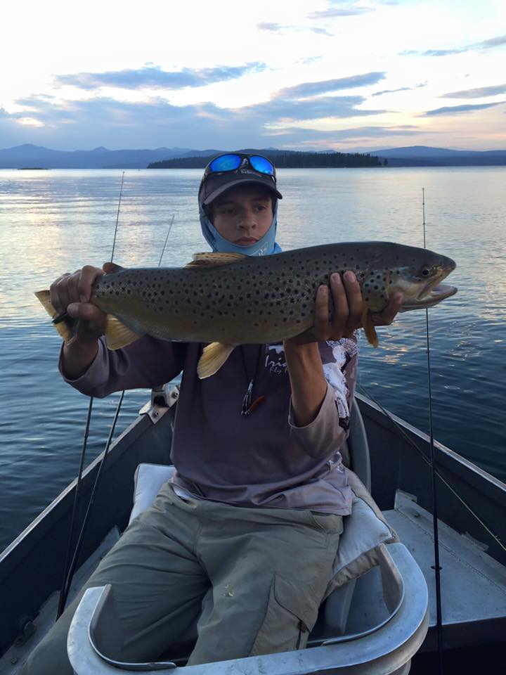 Irideus Fly Fishing Products Fly fishing trout with Irideus fly