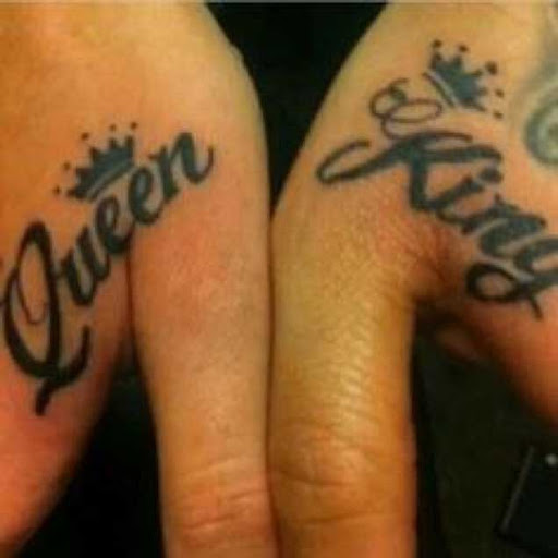 Rei & Rainha Tatuagens Que Fará O Seu Relacionamento Oficial - Tatuagem