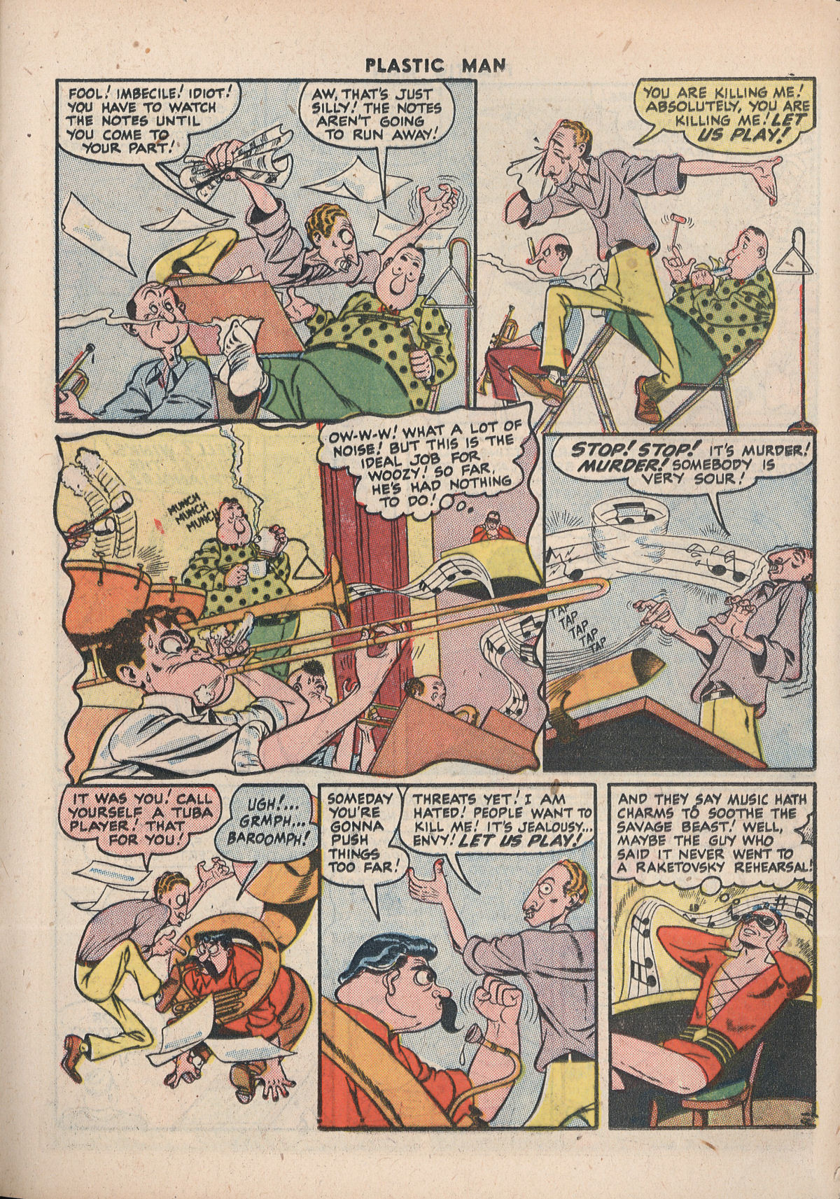 Read online Plastic Man (1943) comic -  Issue #8 - 17