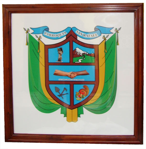 Simbolos Patrios ESCUDO PARROQUIA SAN RAFAELCARCHI