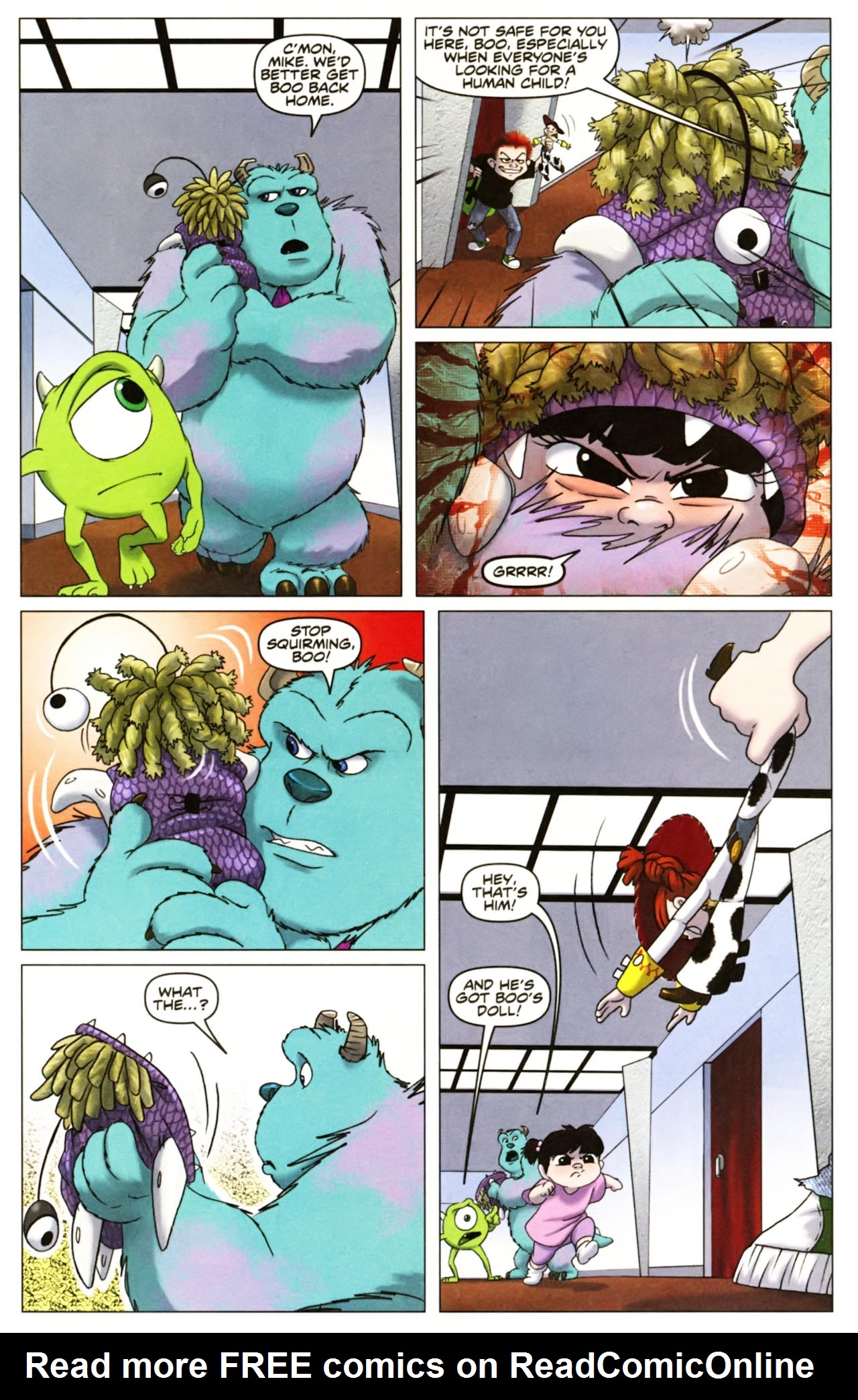 Read online Monsters, Inc: Laugh Factory comic -  Issue #3 - 16