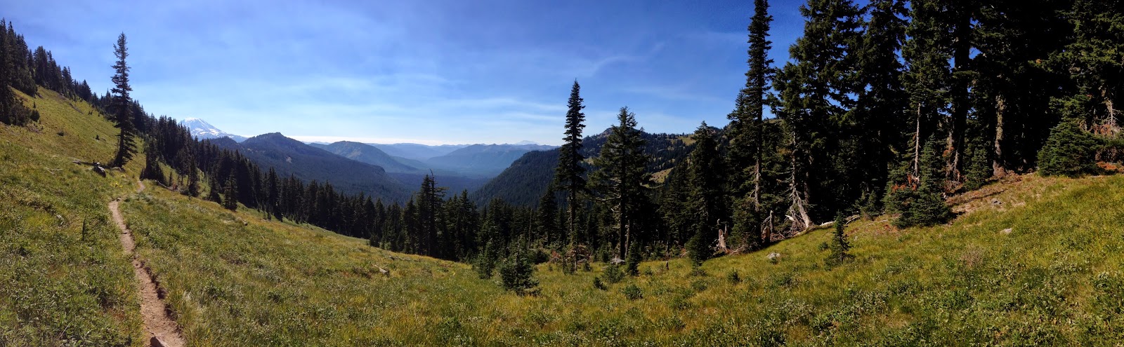 Explore Your World: Sept. 14: Elk pass to Goat Rocks. 19 miles.