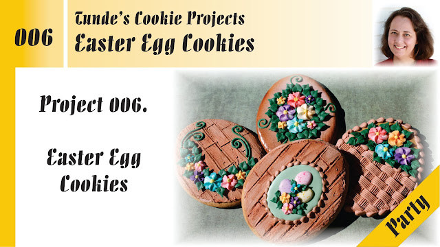 Rustic Easter Egg Cookies by Tunde Dugantsi