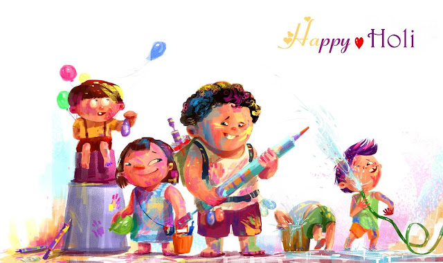 Happy Holi Pictures for Facebook