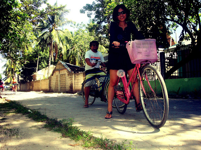 Biking in Bantayan Island