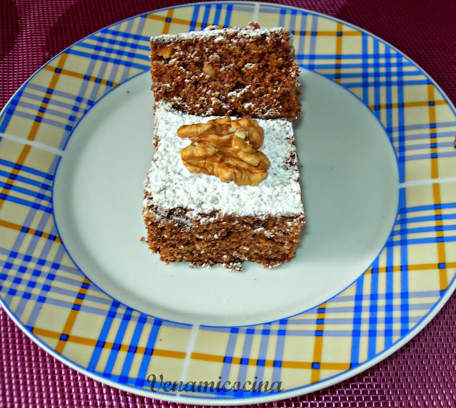 Brownie con nueces