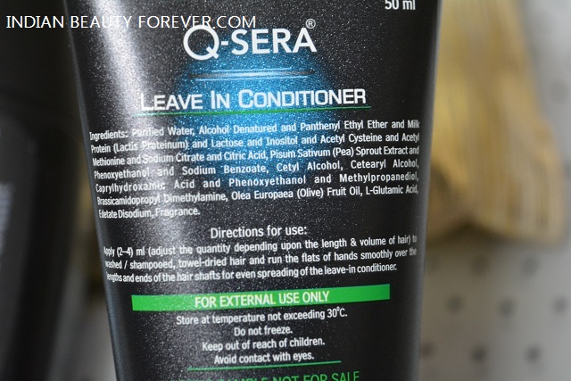 Q Sera Revitalizing Shampoo and Leave In conditioner Review - Indian Beauty  Forever