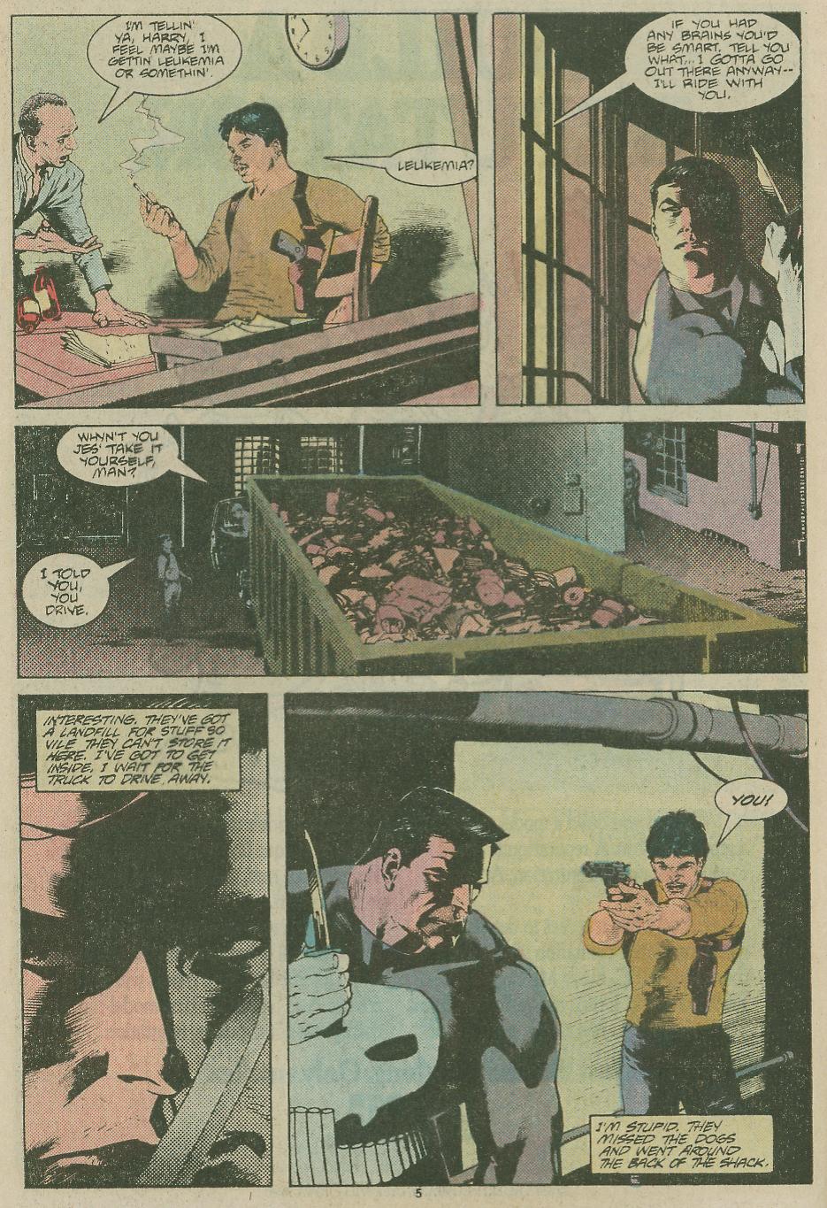 Read online The Punisher (1987) comic -  Issue #6 - Garbage - 6