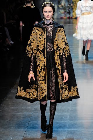 RUNWAY REPORT.....Milan Fashion Week: Dolce & Gabbana A/W 2012 | Nick ...