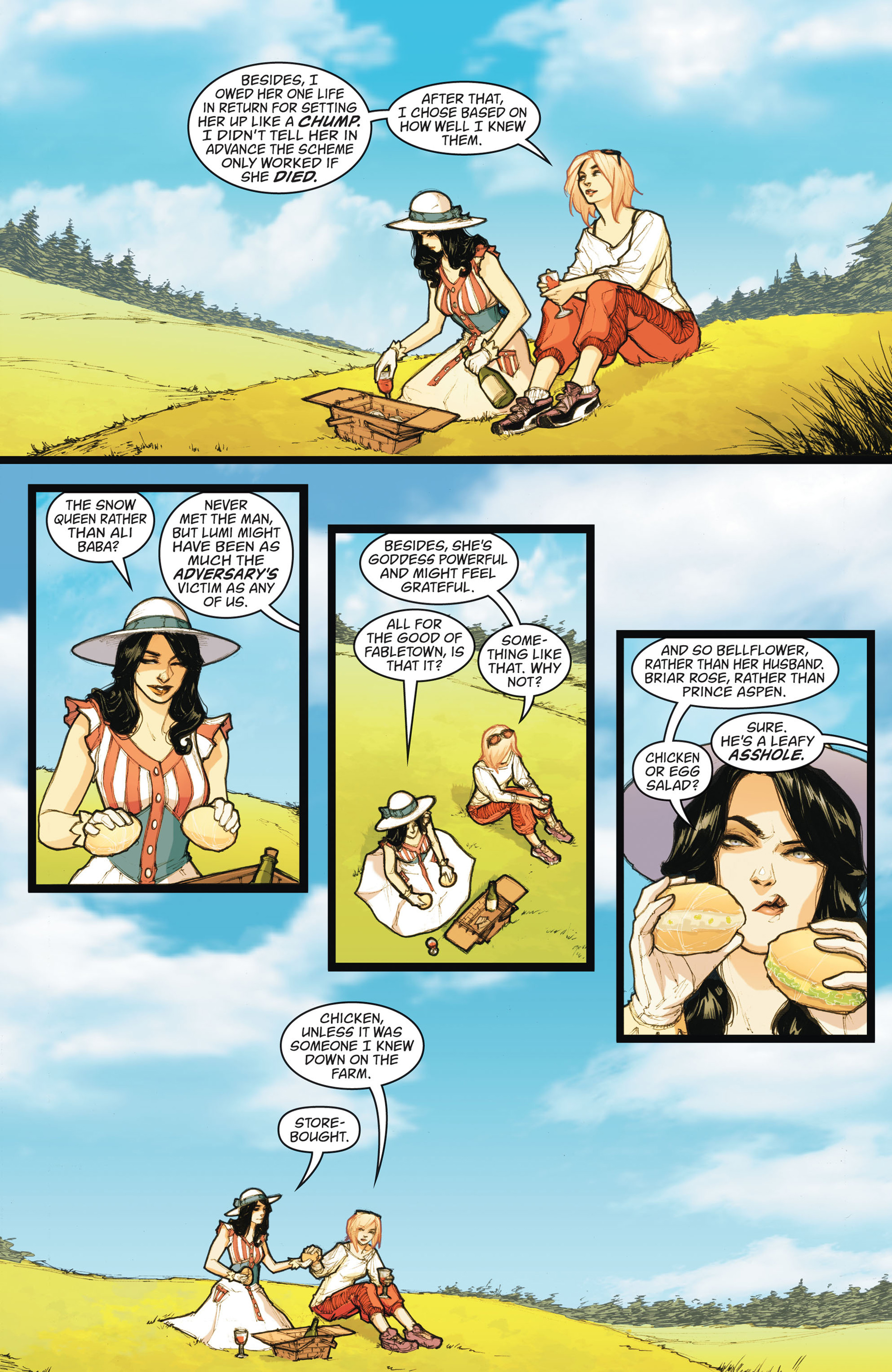 Read online Fairest: In All The Land comic -  Issue # Full - 137