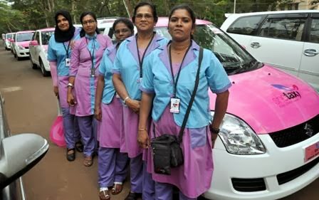 Kerala Launched SHE TAXI - Service for Women travellers operated by women Kerala Launched SHE TAXI - Service for Women travellers operated by women