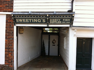 Ghost sign in Burnham on Crouch, Essex