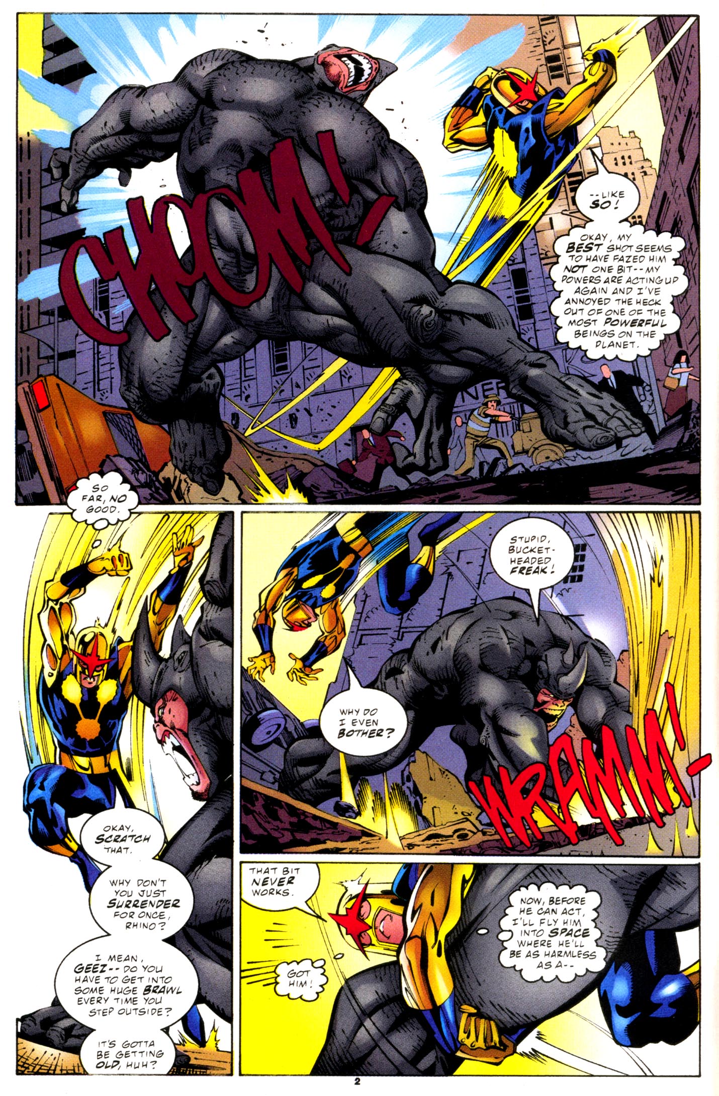 Read online Nova (1999) comic -  Issue #1 - 3