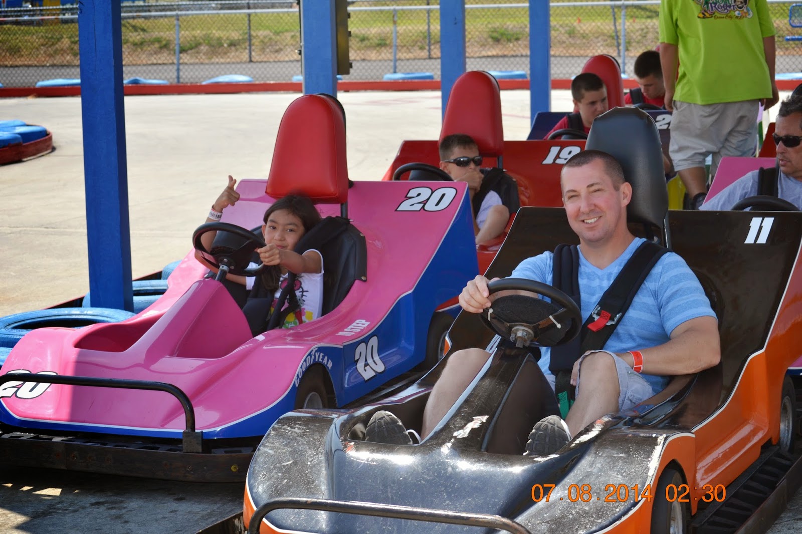 Travels and Wandering Lemans Speedway at Jolly Roger, Maryland