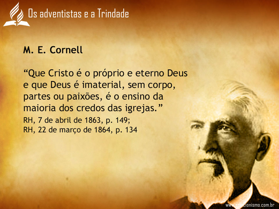 Adventistas Trinitarianos Os Adventistas E A Trindade Como Criam Os 