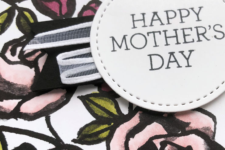Jo's Stamping Spot - Mother's Day 2018 using Petal Passion DSP by Stampin' Up!