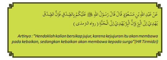 Dalil Naqli Tentang Jujur Dan Adil Belajar
