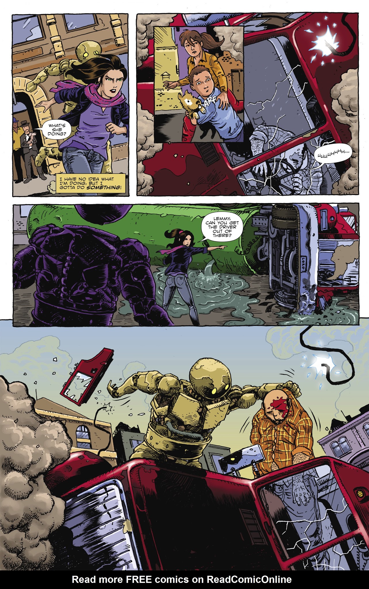 Read online Amelia Cole and the Unknown World comic -  Issue # TPB - 70
