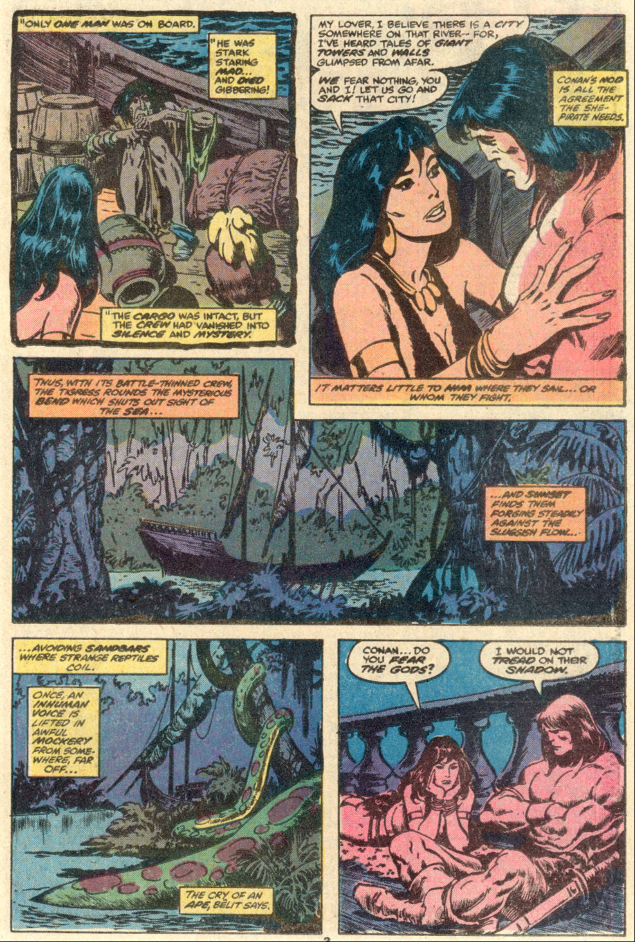 Read online Conan the Barbarian (1970) comic -  Issue #100 - 4
