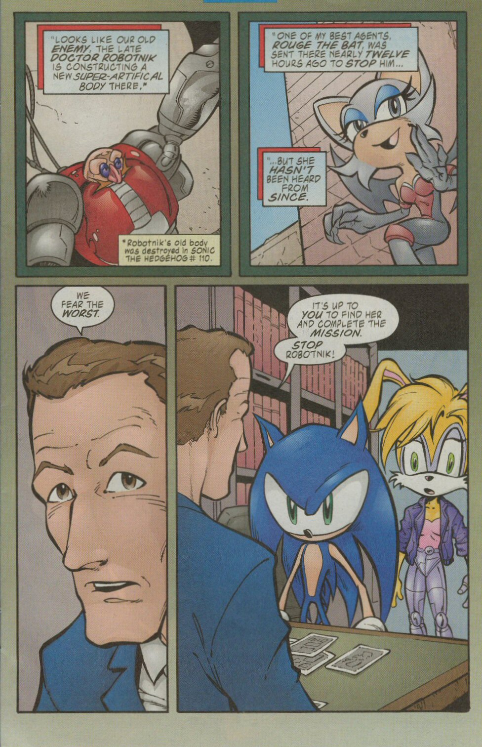 Read online Sonic The Hedgehog comic -  Issue #116 - 4