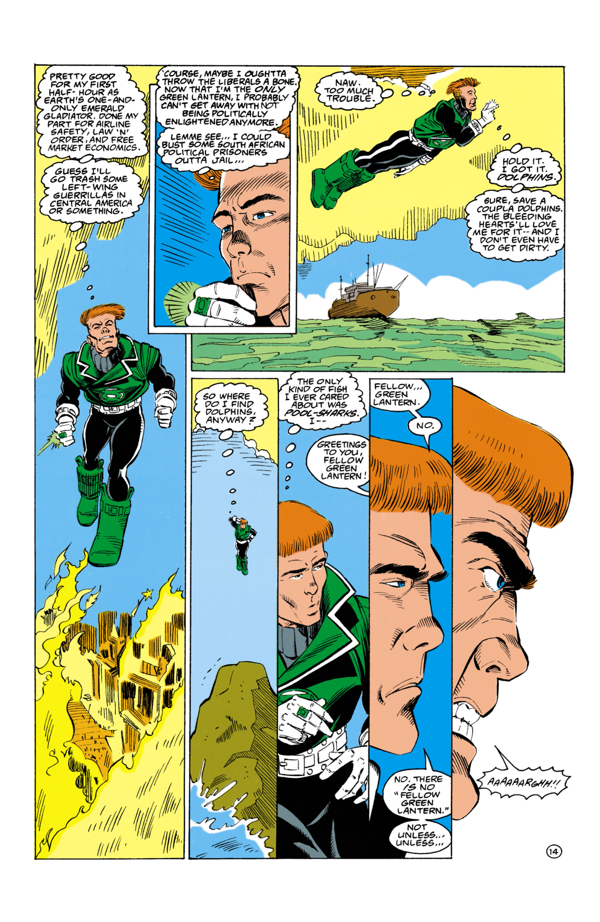 Read online Green Lantern (1990) comic -  Issue #9 - 15